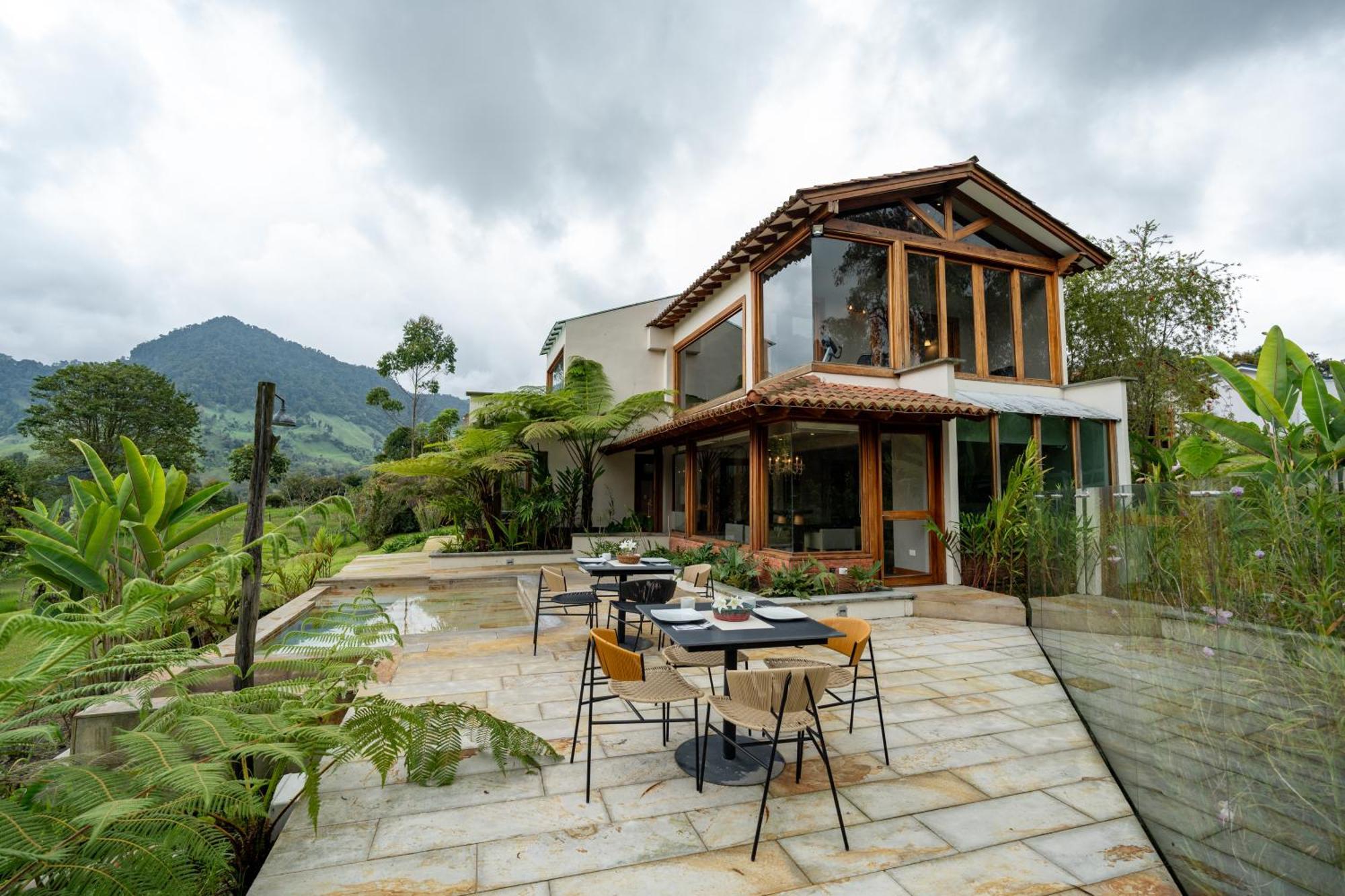 Termales El Otono Hotel La Enea Exterior foto The restaurant